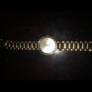 Classy gold tone Anne Klein Watch